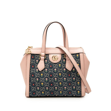 Gucci Small Gg Denim Embroidery Ophidia