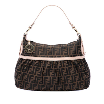 Fendi Zucca Canvas Chef Shoulder Bag
