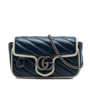 Gucci Super Mini Gg Marmont Matelasse