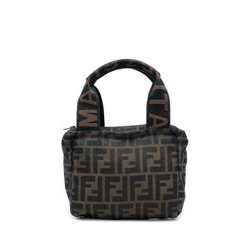 Fendi Mini Zucca Canvas Handbag Pre-