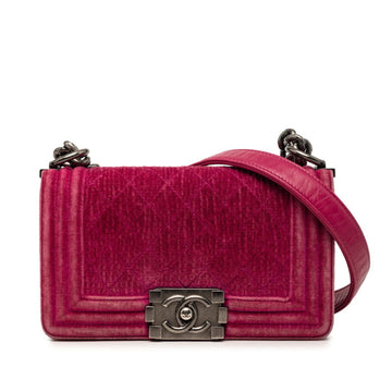 Chanel Boy Flap Bag Python Small
