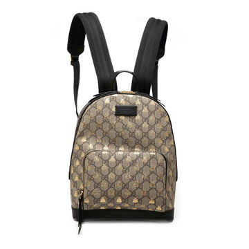 Gucci Small Gg Supreme Bee Backpack Pre-