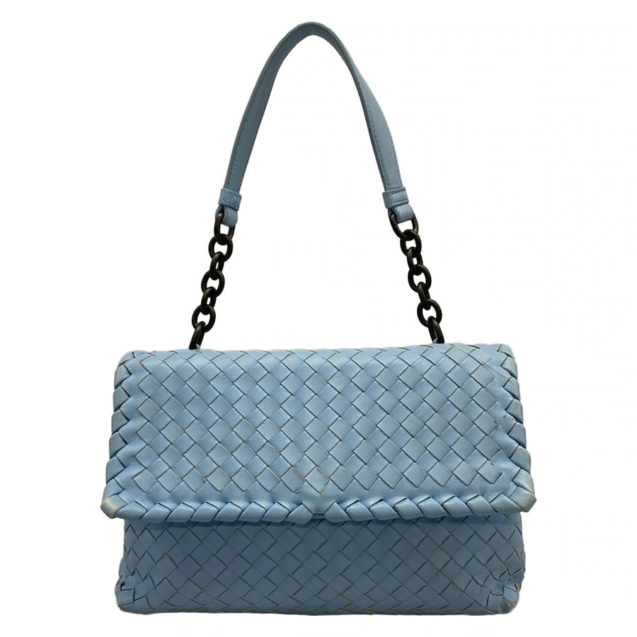 Bottega Veneta Olympia Bag Light Blue