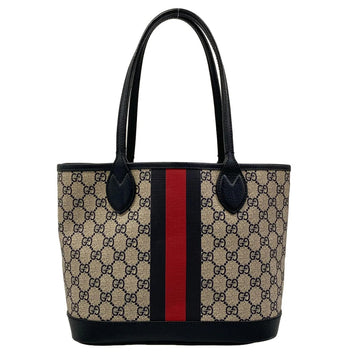 Gucci Ophidia Small Tote Bag Beige Navy