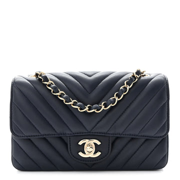 Chanel Lambskin Chevron Quilted Mini