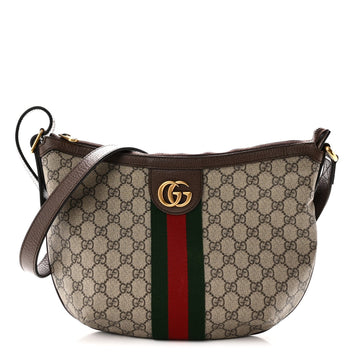 Gucci Gg Supreme Web Small Ophidia Half