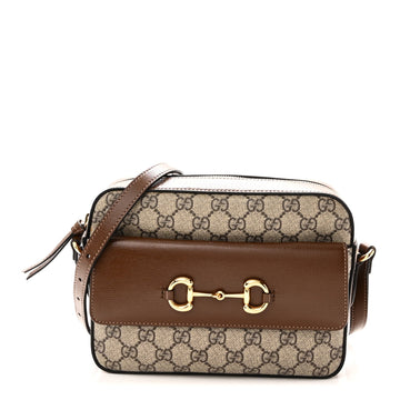 Gucci Gg Supreme Small Horsebit Shoulder