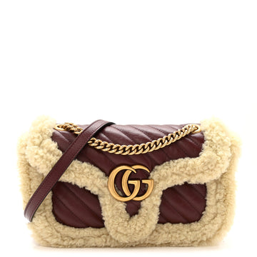 Gucci Azalea Calfskin Wool Matelasse