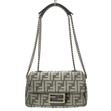 Fendi Baguette Chain Midi Dark Gray
