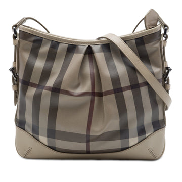 Burberry Smoke Check Coated Canvas