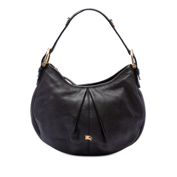 Burberry Small Leather Malika Hobo Pre-