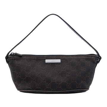 Gucci Gg Denim Boat Pre-Loved Shoulder