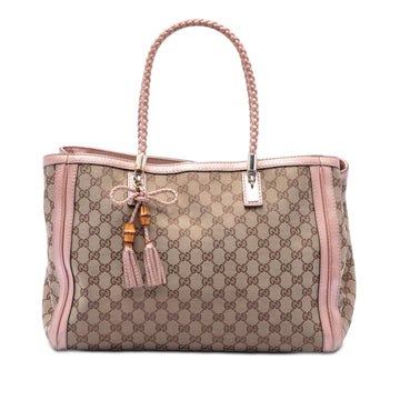 Gucci Gg Canvas Bella Tote Pre-Loved