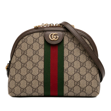 Gucci Small Gg Supreme Web Ophidia Dome