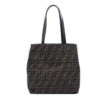 Fendi Zucca Canvas Tote Pre-Loved Brown