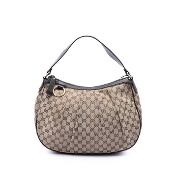 Gucci Gg Canvas Sukey Shoulder Bag Pre-