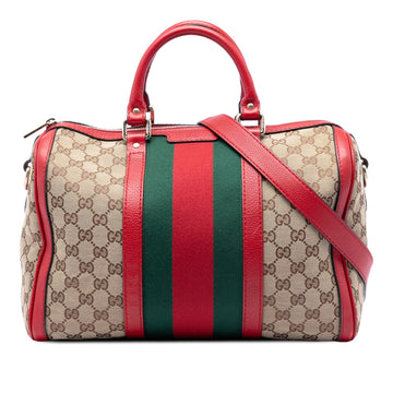 Gucci Medium Gg Canvas Web Joy Boston