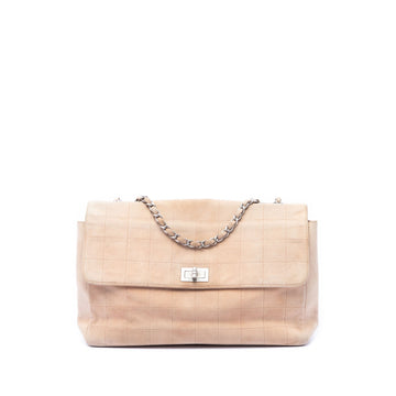 Chanel Choco Bar Suede Mademoiselle