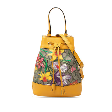 Gucci Small Gg Supreme Flora Ophidia