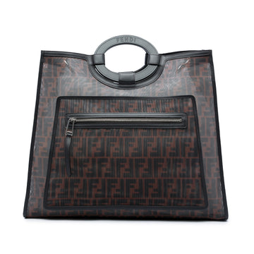 Fendi Large Ff Mesh Runaway Shopper Tote