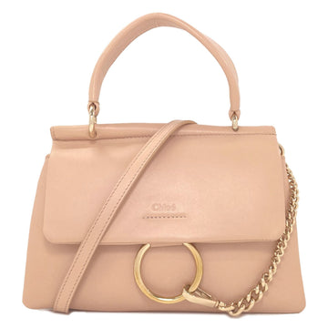 Chloe Faye Top Handle Bag Leather Small