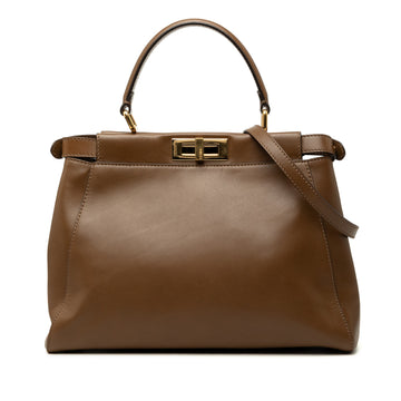 Fendi Medium Leather Peekaboo Iconic