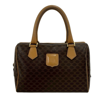 Celine Boston Bag Triomphe Coated Canvas