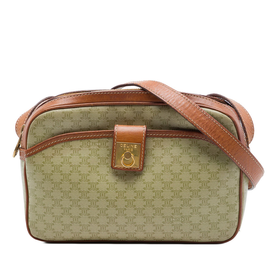 Celine Macadam Coated Canvas Crossbody