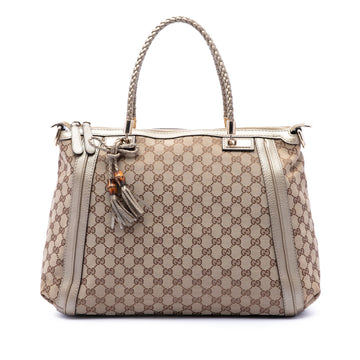 Gucci Gg Canvas Bella Convertible Tote