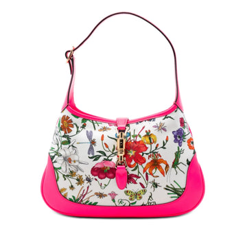 Gucci Flora Canvas Jackie O Bouvier