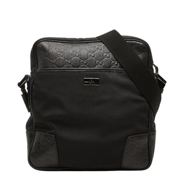 Zip Messenger Bag Guccissima Leather