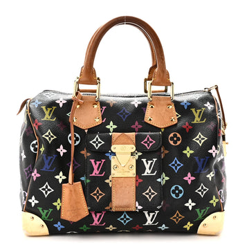 Louis Vuitton Multicolor Speedy 30 Black