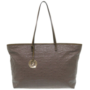 Fendi Roll Tote Zucca Coated Canvas