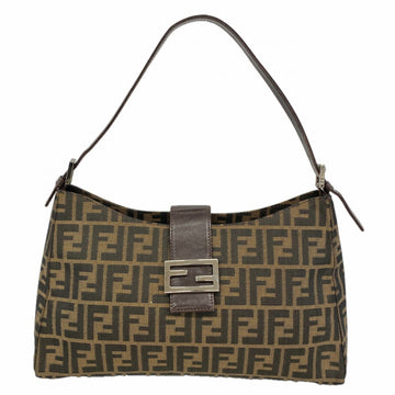 Fendi Vintage Shoulder Bag Zucca Canvas