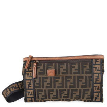 Fendi Roll Tote Zucca Coated Canvas