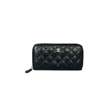 Chanel Double Zip Clutch With Chain
