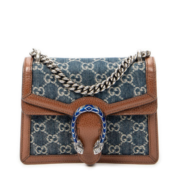 Gucci Dionysus Bag Gg Denim Mini
