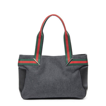Gucci Web Zip Tote Gg Canvas Medium
