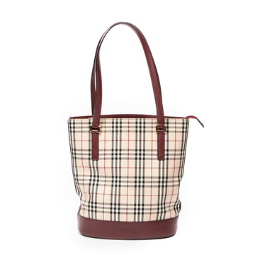 Burberry Golderton Tote Haymarket Coated