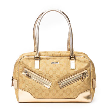 Gucci Aviatrix Satchel Gg Canvas Medium