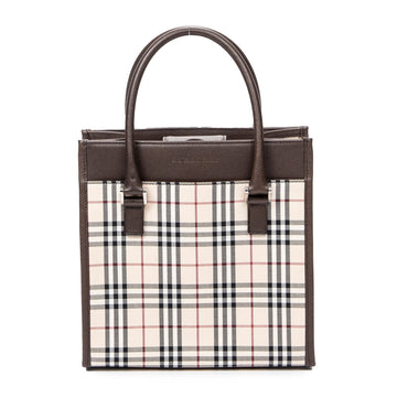 Burberry Golderton Tote Haymarket Coated