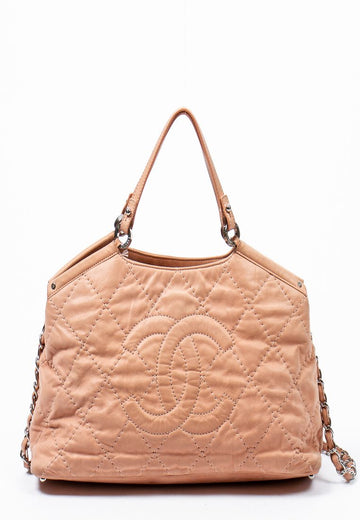 Chanel Cc Sea Hit Tote Quilted