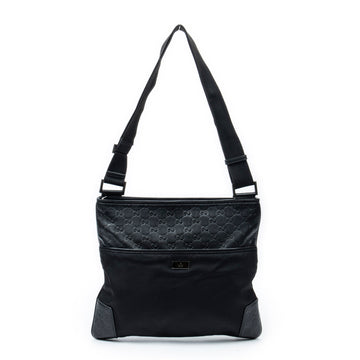 Zip Messenger Bag Guccissima Leather