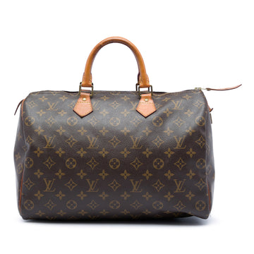 Louis Vuitton Speedy Handbag Canvas 35