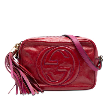 Gucci Soho Disco Crossbody Bag Patent
