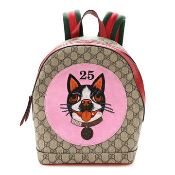 Gucci Gg Supreme Web Bosco Patch Dome