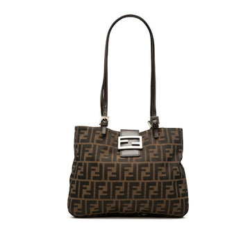Fendi Vintage Shoulder Bag Zucca Canvas