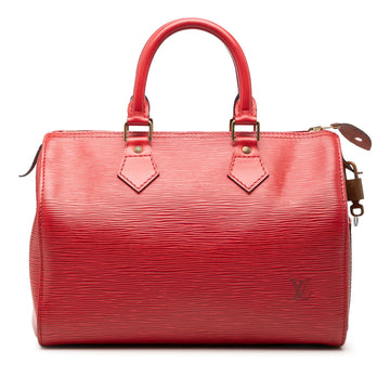 Louis Vuitton Speedy Handbag Epi Leather