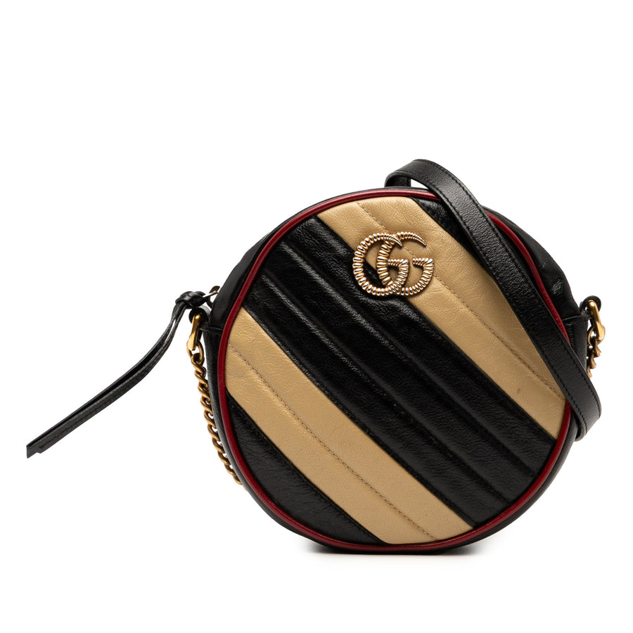 Gucci Gg Marmont Round Shoulder Bag