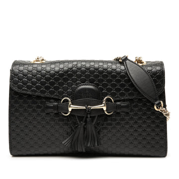 Emily Chain Flap Bag Microguccissima